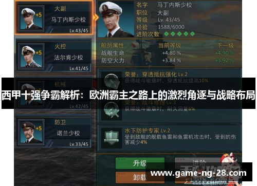 西甲十强争霸解析：欧洲霸主之路上的激烈角逐与战略布局